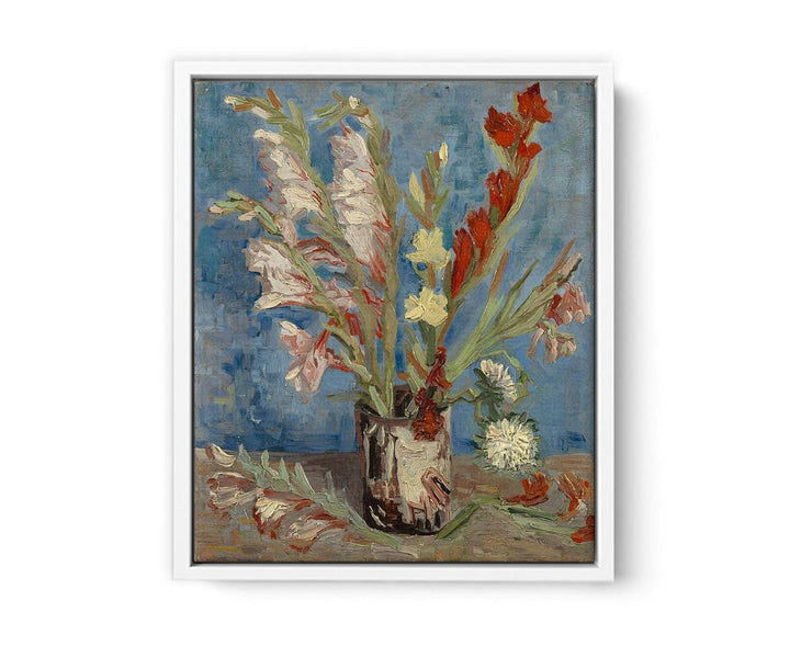 Vase Of Gladioli By Van Gogh