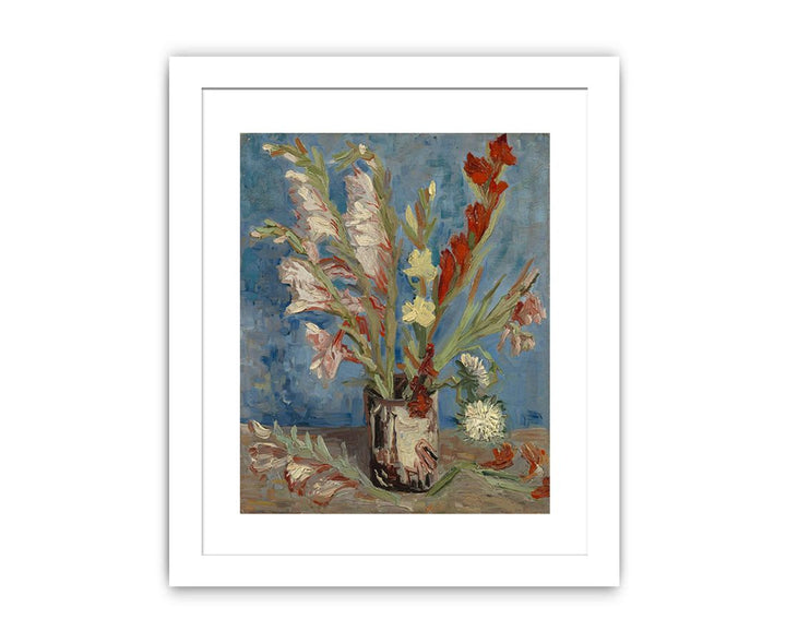 Vase Of Gladioli By Van Gogh