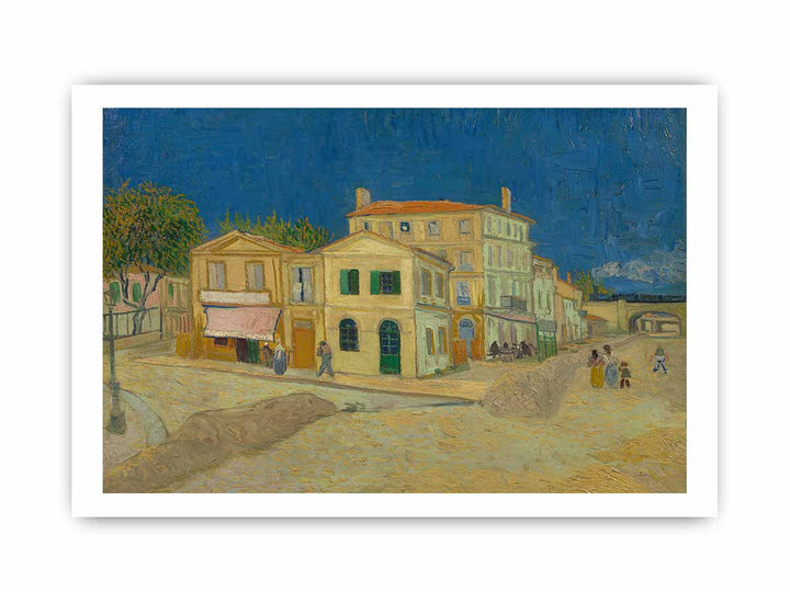 The Yellow House By Van Gogh