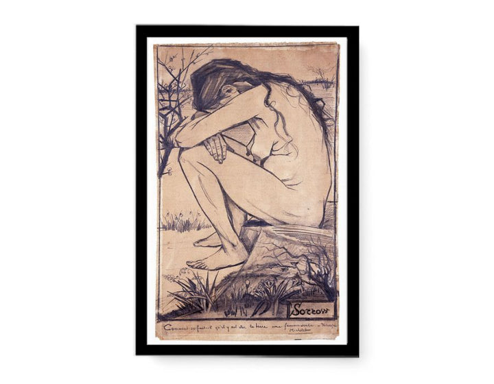 Sorrow Nude Painting by Van Gogh