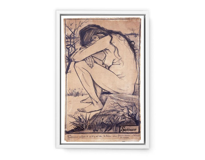 Sorrow Nude Painting by Van Gogh