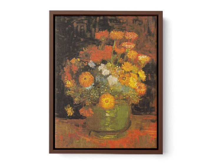 Flowers in vase by Van Gogh