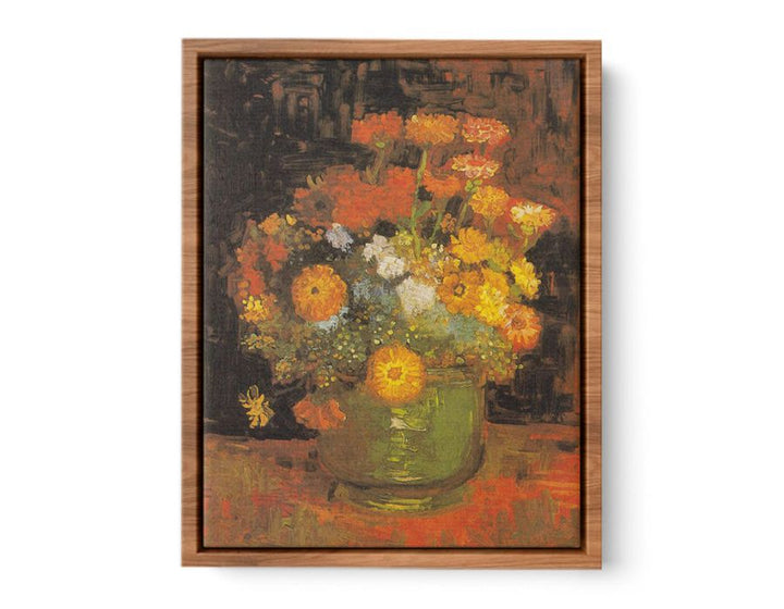 Flowers in vase by Van Gogh