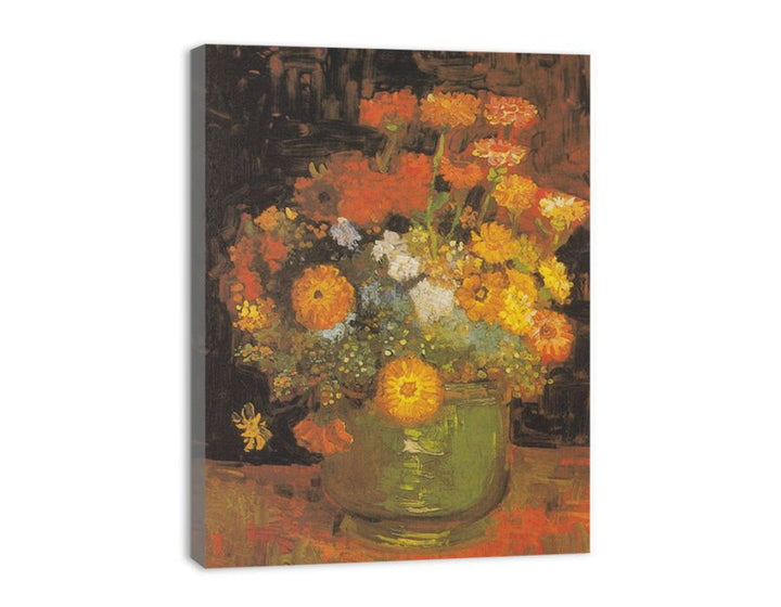 Flowers in vase by Van Gogh