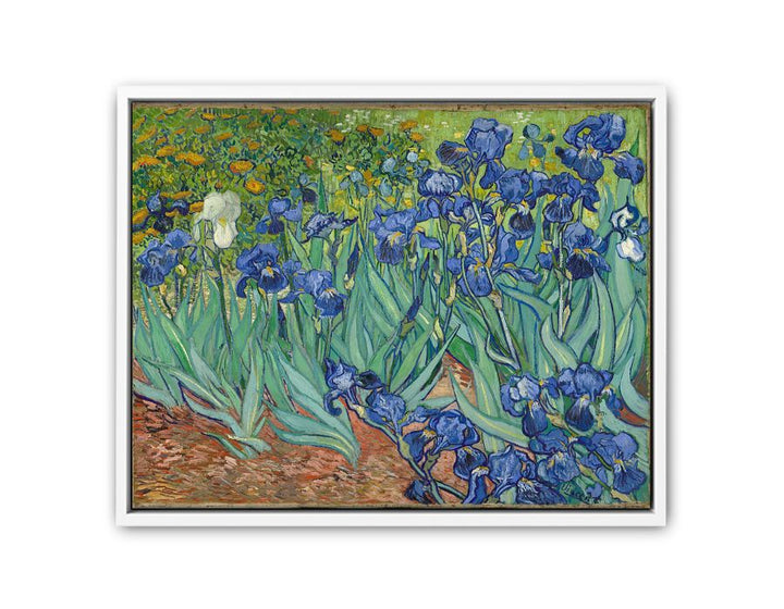 Irises By Van Gogh Painting