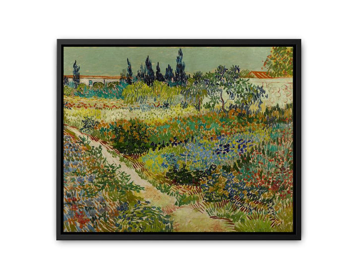 Garden At Arles By Van Gogh