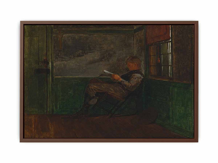 Young Man Reading