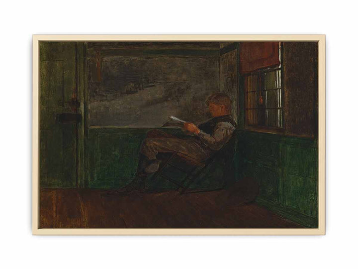 Young Man Reading