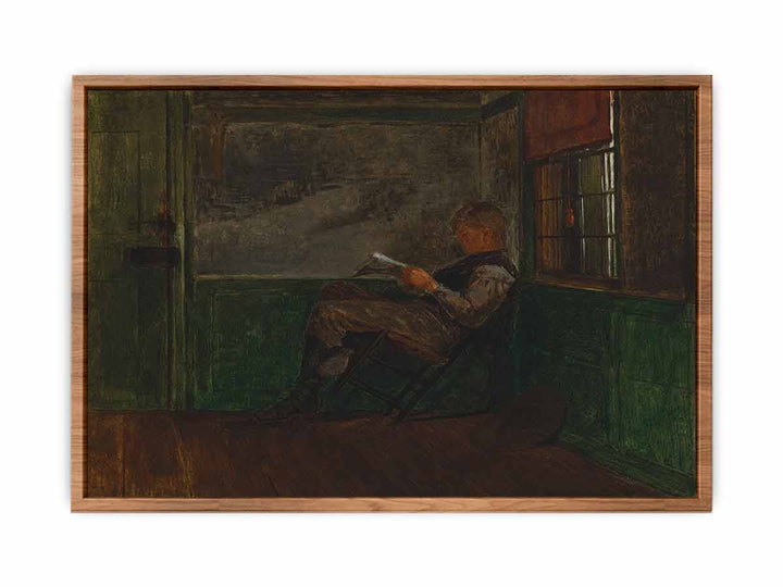 Young Man Reading