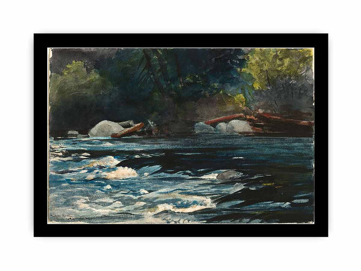 The Rapids, Hudson River, Adirondacks