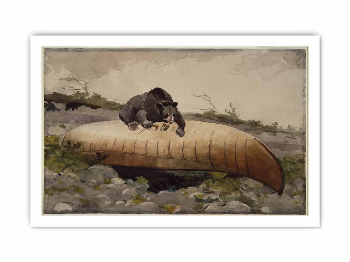 Bear and Canoe