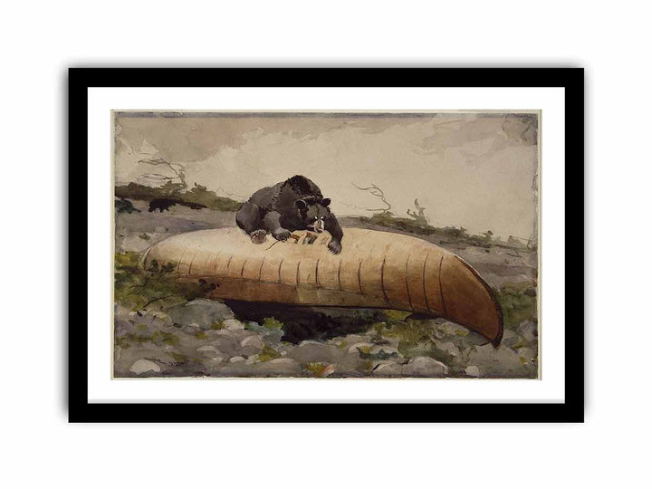 Bear and Canoe