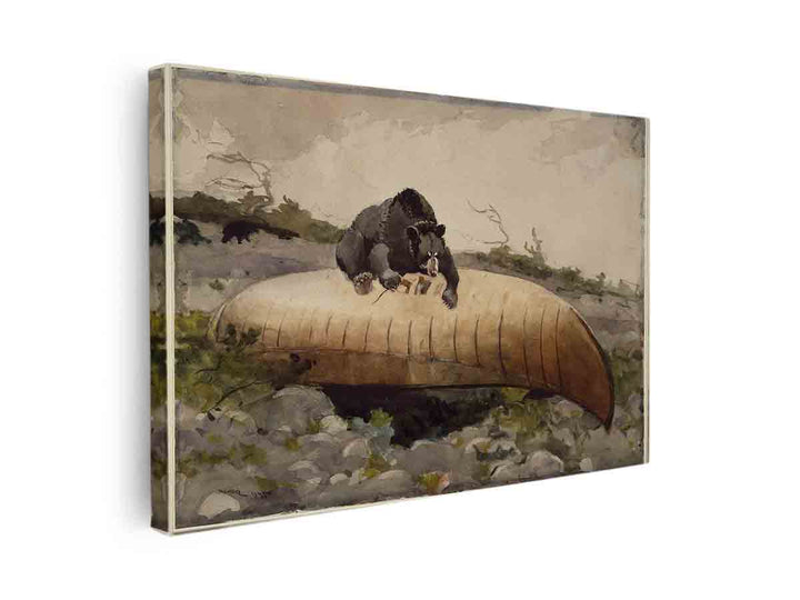 Bear and Canoe