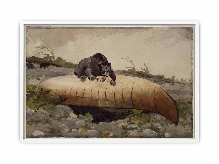 Bear and Canoe