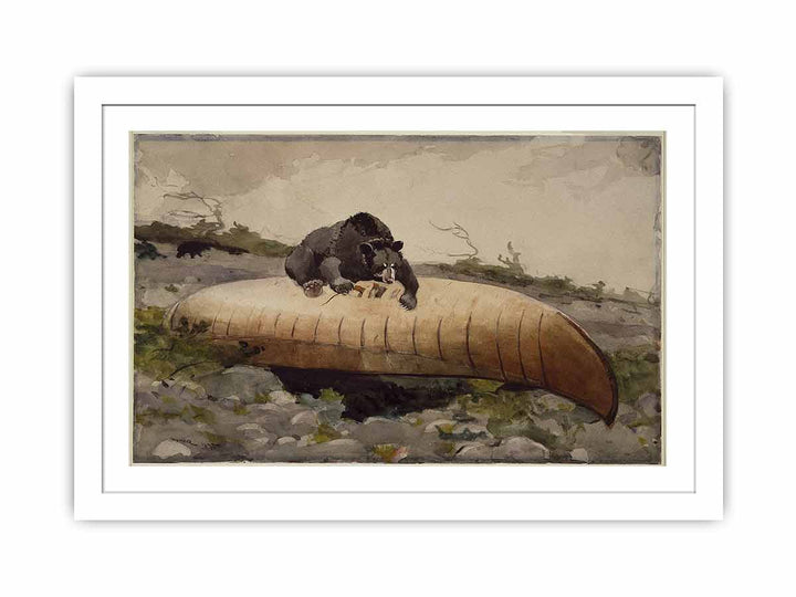 Bear and Canoe