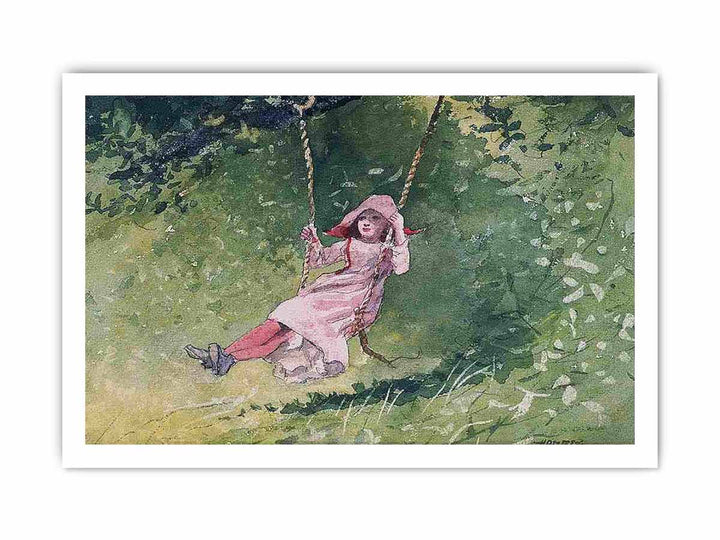 Girl on a Swing