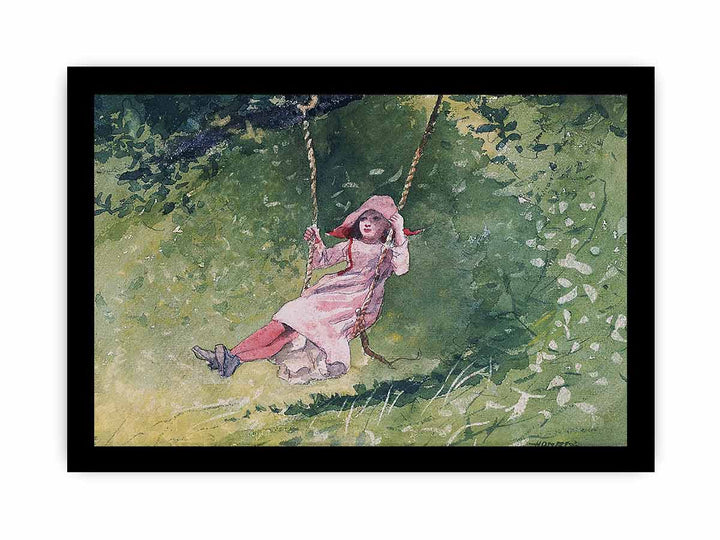 Girl on a Swing