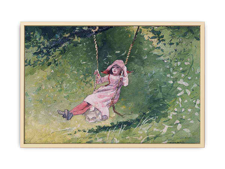 Girl on a Swing