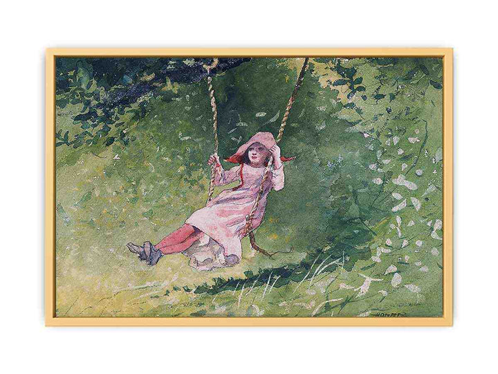 Girl on a Swing