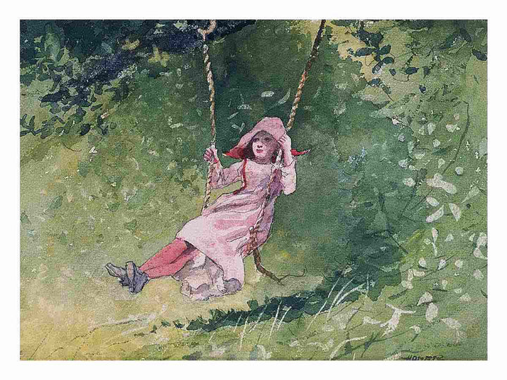 Girl on a Swing