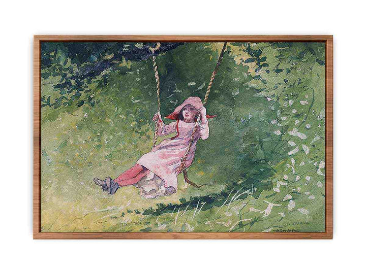 Girl on a Swing