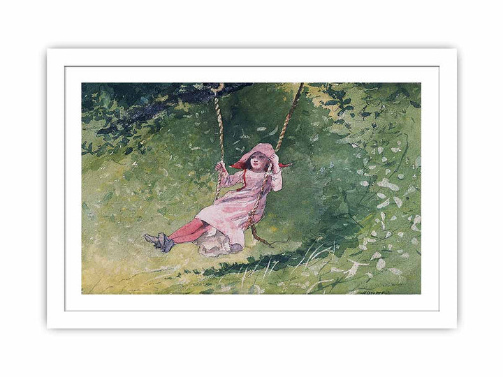 Girl on a Swing