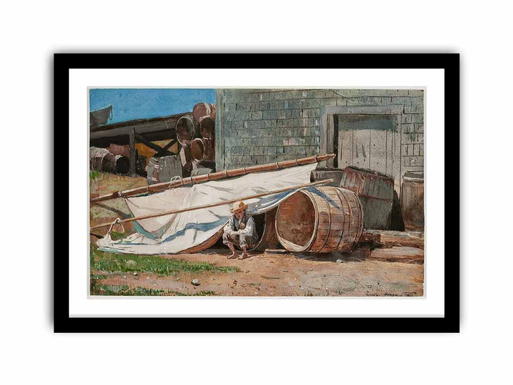 Boy in a Boatyard