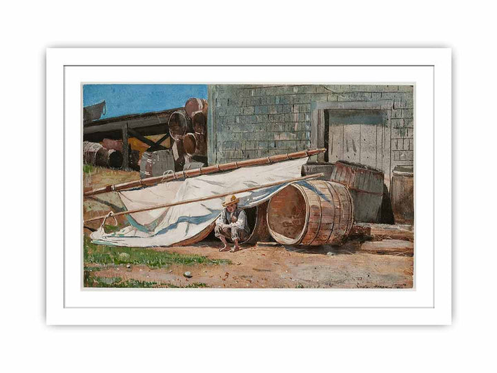 Boy in a Boatyard