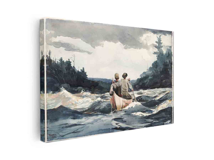 Canoe in Rapids