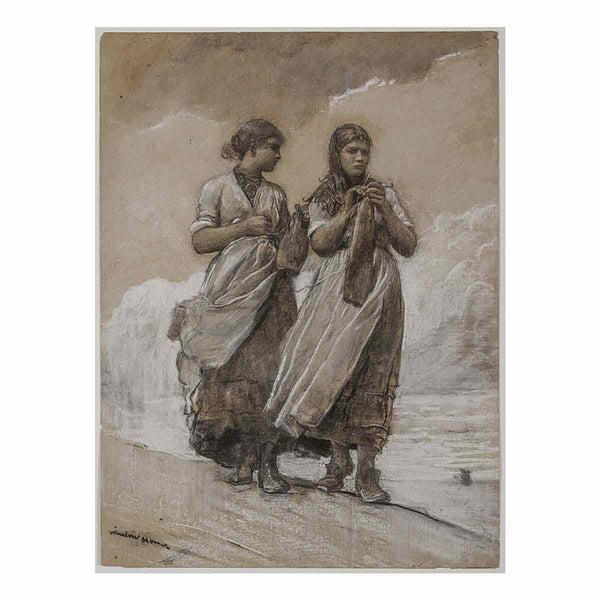 Fisher Girls on Shore, Tynemouth