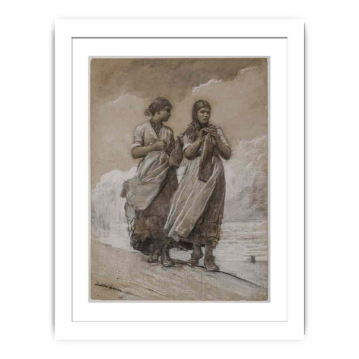 Fisher Girls on Shore, Tynemouth