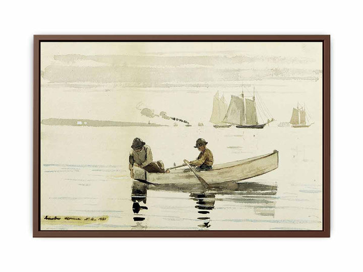 Boys Fishing, Gloucester Harbor