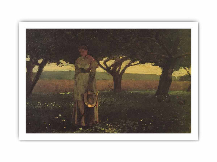 Girl in the Orchard