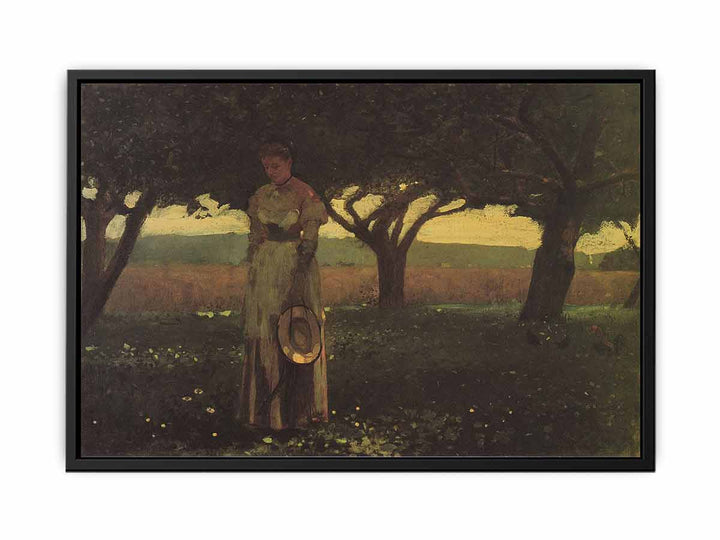 Girl in the Orchard