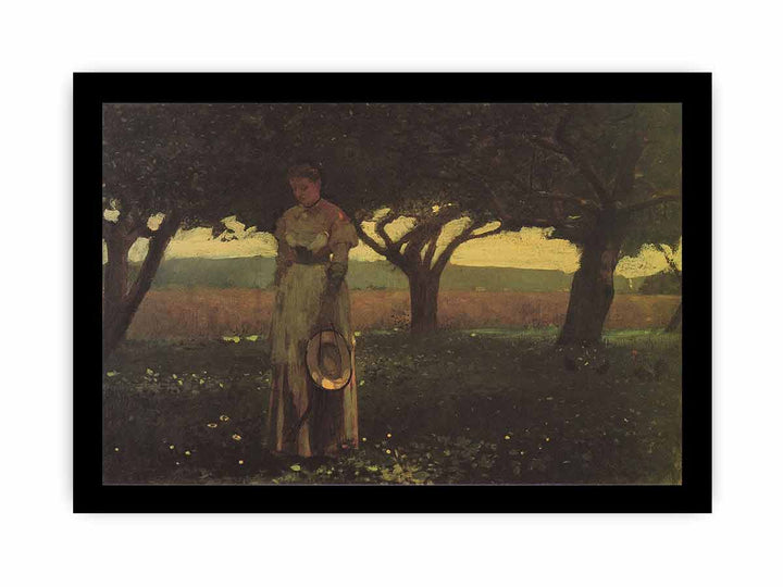 Girl in the Orchard