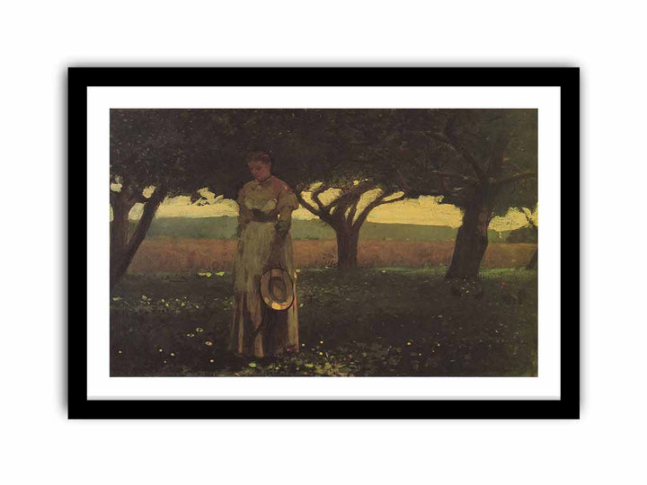 Girl in the Orchard