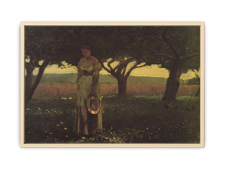 Girl in the Orchard