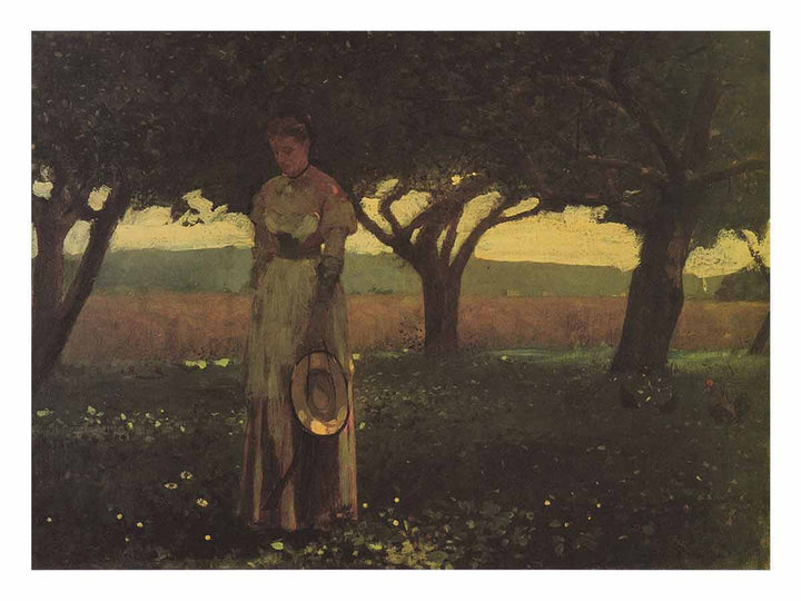 Girl in the Orchard