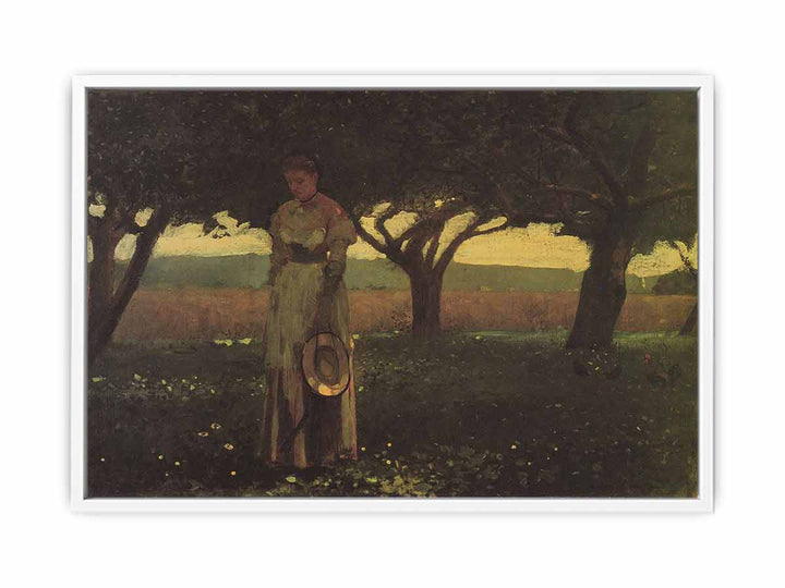 Girl in the Orchard