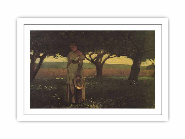 Girl in the Orchard