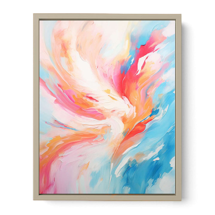 Abstract Multicolor Painting