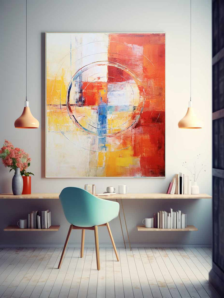 Abstract Painting  Mix Color