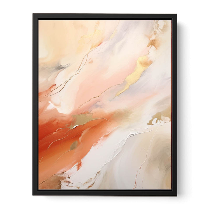 Nude Color Abstract Painting