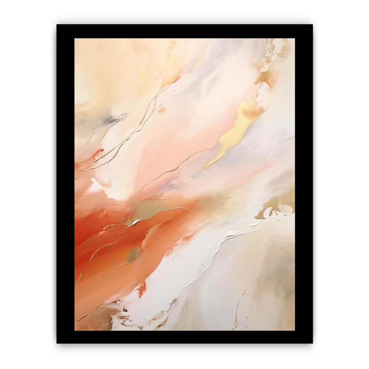 Nude Color Abstract Painting