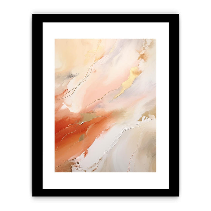 Nude Color Abstract Painting