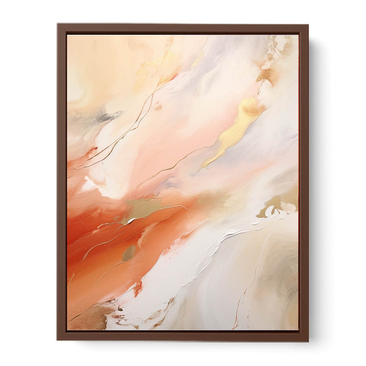 Nude Color Abstract Painting