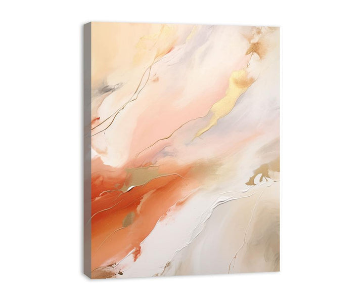 Nude Color Abstract Painting