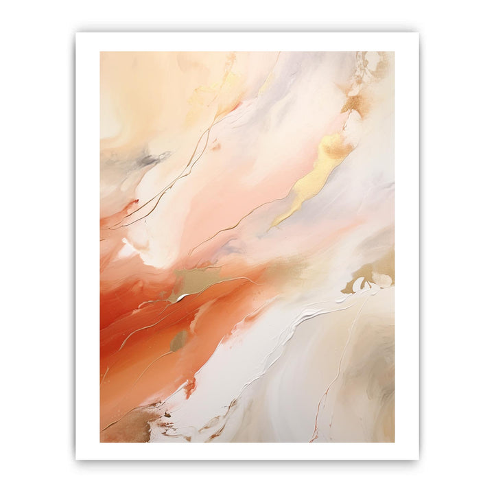 Nude Color Abstract Painting