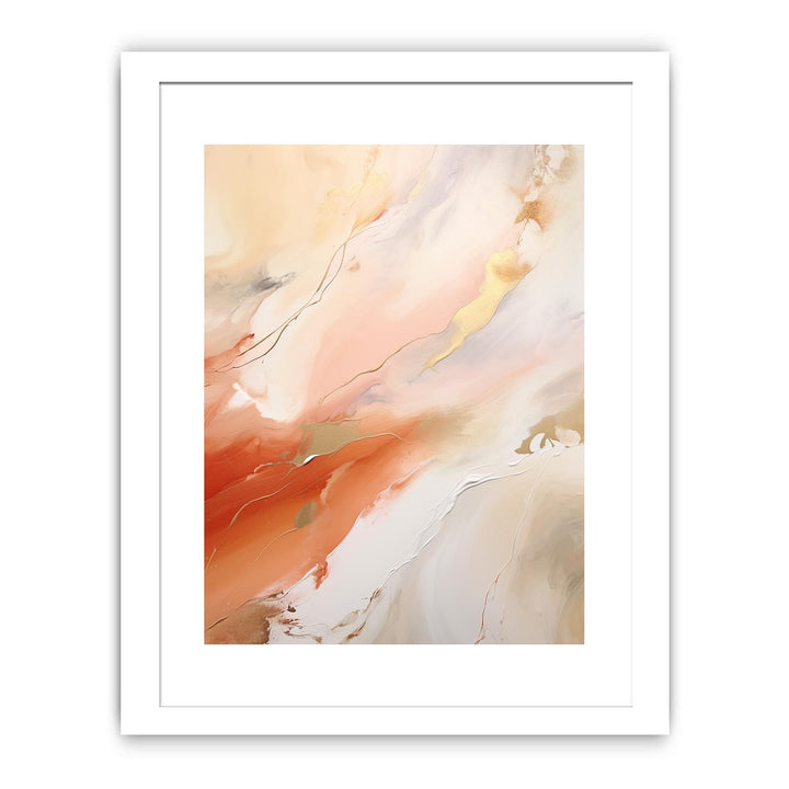 Nude Color Abstract Painting