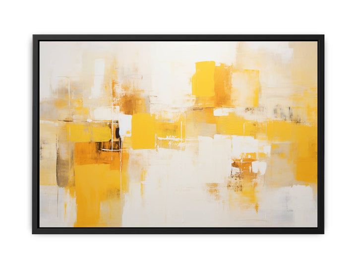 Yellow Abstract Painting